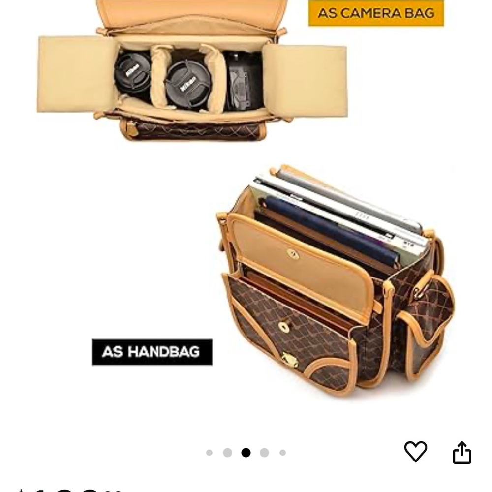 Handbag With Configurable Insert - Designer Purse… - image 3